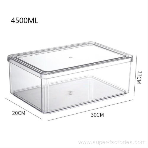 Plastic Stackable Kitchen Food Storage Container